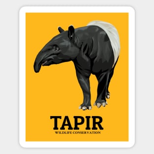 Tapir Wildlife Conservation Magnet